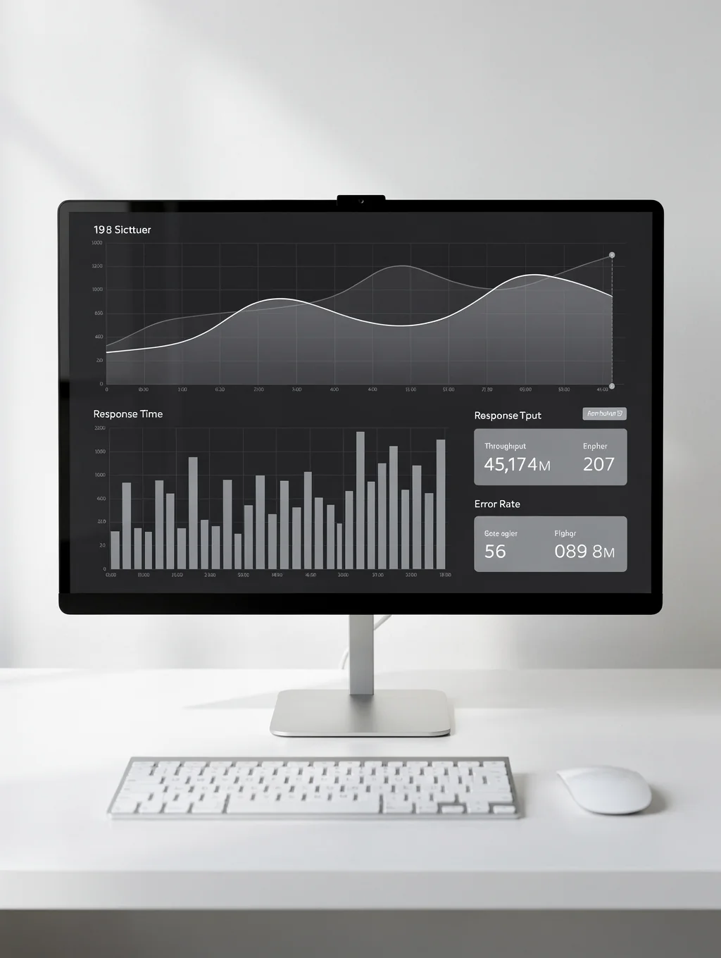 Performance testing and system validation dashboard